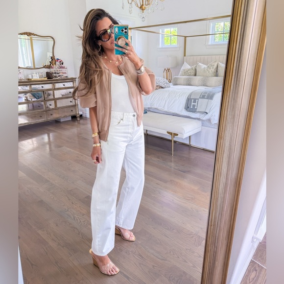 Zara Jackets & Blazers - Zara Sheer Bomber Jacket